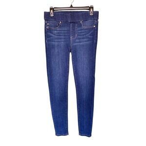 Liverpool Los Angeles Denim Legging Pull On Skinny Jeans Dark Wash Size 4/27